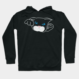 Cat face Hoodie